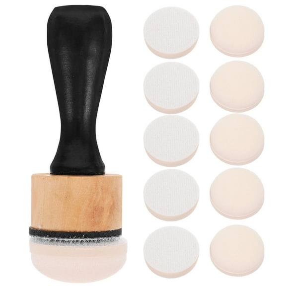 MLINS Painting Drawing Sponge Stamp Seal Sponge Brush 7.40X3.00X3.00CM