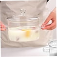 thumbnail image 6 of Glass Simmer Pot with Lid, Clear Glass Saucepan, Heat-Resistant Borosilicate Glass Stovetop Pot for Stove Potpourri, Saucepan Pot FIts for Cooking, Soup, Milk, Tea and Baby Food (1.6L/54OZ)-dh, 6 of 7