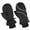 Black, variant on Holzlrgus Winter Toddler Waterproof Windproof Mitten Gloves Thinsulate Outdoors Sports Cold Weather Mittens for Little Girls Boys Black