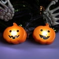 thumbnail image 2 of YZEGDCH Halloween Decorations Indoor Cute Pumpkin Decor Night Lamp Saved Spooky LED Tea Lights Candles Light Halloween Indoor Decoration Gifts, 2 of 9