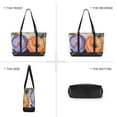 thumbnail image 6 of FORMRS Canvas Laptop Tote Bag for Women with 15.6" Computer Compartments Shoulder Handbag, Bright Flowers, 6 of 7