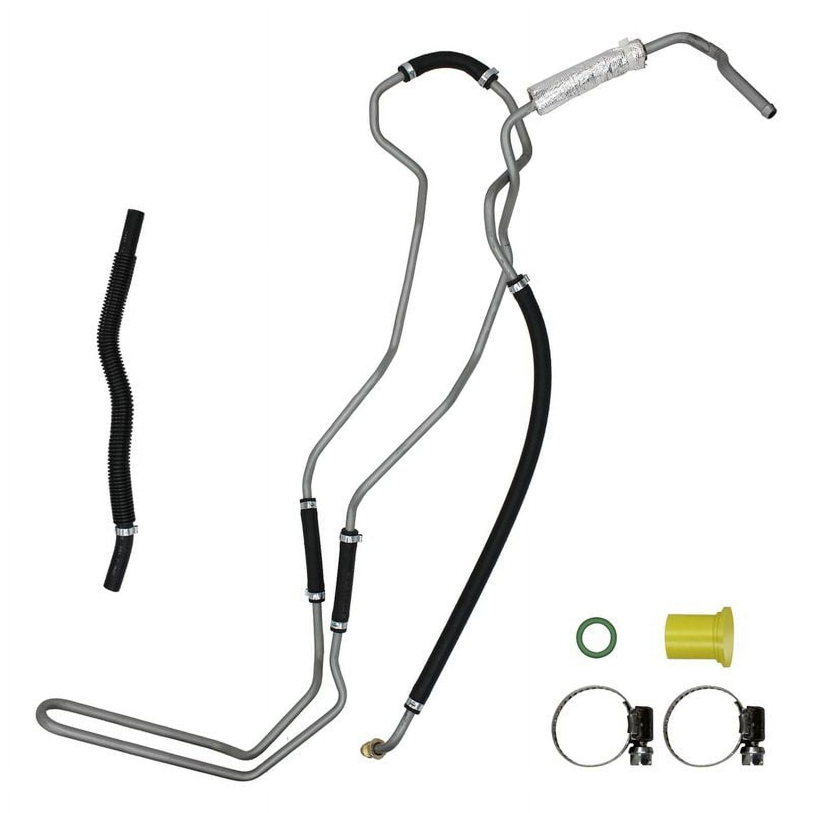 TRQ Power Steering Pressure Line Hose Assembly - Fits Chevy Malibu, Pontiac G6, Saturn Aura