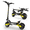 Yellow, variant on EOEOTWO Electric Scooter GT06 Adult 1200W 30MPH 40Miles Range 11 Inch Off-Road Tires Foldable Full Suspension