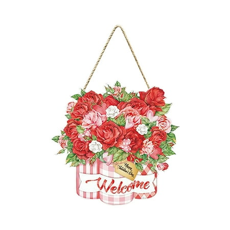 

Flash Sale Jiikun 1X Pendant Household PendantValentine S Day Doorplate Pendant