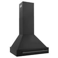 thumbnail image 5 of ZLINE 30" Black Stainless Steel Range Hood with Black Stainless Steel Handle (BS655-30-BS), 5 of 5
