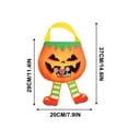 thumbnail image 2 of Suncoda Candy Bags, Falloween Candy Bags Halloween Handbag Non-woven Bag Ghost Children's Gift Halloween Treat Bags Halloween Props Supplies, Halloween Gifts, 2 of 4