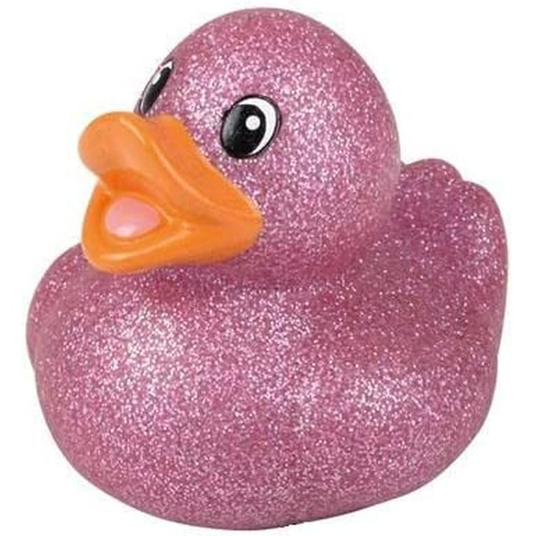 Glitter Rubber Duck Toy 2 Mini Ducks Rubber Ducky Bath Toy Tiny Ducks 6  Colors