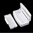 thumbnail image 2 of Bandeja esterilizadora de plástico profesional, caja esterilizadora limpia, organizador de almacenamiento para uñas, pinzas, peluquería, manicura cortadora de Spa, 2 of 5