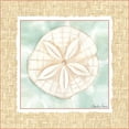 thumbnail image 3 of Zarris, Chariklia 15x15 Black Modern Framed Museum Art Print Titled - Ocean Sanddollar, 3 of 5