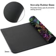 thumbnail image 2 of Trippy Psychedelic Art XXL XL Large Gaming Mouse Pad for Desk, Non-Slip Long Extended Keyboard Pads Mousepad Rubber Table Mat 31.5 X 11.8 Inch, 2 of 6
