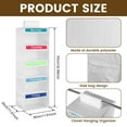 thumbnail image 2 of Weekly Clothes Organizer for Kids Polyester Weekly Shelf Hanging Closet Organizer Day of Week Clothes Organizer Versatile Kids Weekly Clothes Organizer for Hats T-Shirts Bags Towels, 2 of 11