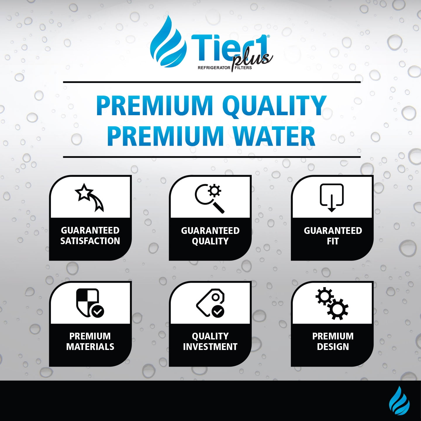 Tier1 Plus NSF 53&42 Certified Replacement for Samsung DA29-00003G Aqua-Pure Plus, DA29-00003B, DA29-00003A, HAFCU1 Refrigerator Water Filter 3 Pack - Reduces 99% LEAD