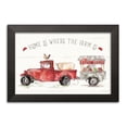thumbnail image 1 of Gango Home Decor Cottage Country Life I by Anne Tavoletti (Ready to Hang); One 18x12in Black Framed Print, 1 of 3