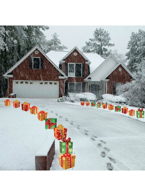 Christmas Pathway Lights in Outdoor Christmas Lights
