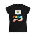 thumbnail image 3 of Pride LGBT Flag Gay Pride Month Rainbow Lesbian Transgender Shirts for Women, 3 of 8