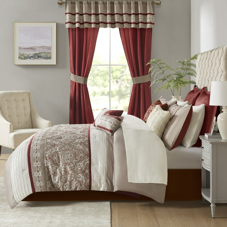 Madison Park Essentials Cal King Jelena 24 Piece Room in a Bag