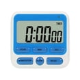 thumbnail image 1 of Temporizador digital de cocina, reloj de cuenta regresiva para cocinar con pantalla LCD grande, alarma fuerte y temporizador potente,Blue, 1 of 8