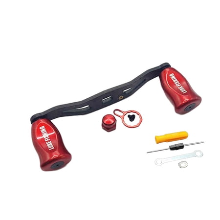 for Daiwa for Tatula 80 for Alphas for Abu Fishing Reel Carbon Rocker Handle 8*5 Red