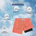 thumbnail image 6 of Zando 2 Pack Boys Swim Trunks with Compression Liner Beach Shorts UPF 50+ Quick Dry Stretch Swimwear 4-12, 6 of 7
