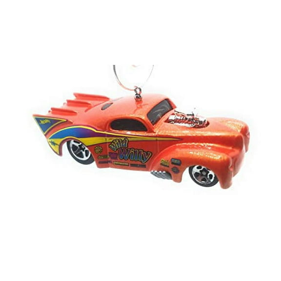 Christmas Ornament for 1941 Wild Willy Dragster Orange