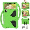 thumbnail image 7 of Allytechgroup Kids Case for iPad Pro 11 Inch 4th/3rd/2nd/1st Gen,  iPad Air 4 /5 EVA Shockproof Heavy Duty Case with Foldable Kickstand / Handle Kids Friendly Case for Boys Girls Children, Green, 7 of 7