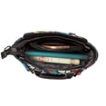 thumbnail image 5 of Lsque Parrot Pattern Leather Rivet Shoulder Bag – Elegant Genuine Leather & Microfiber PU Crossbody with Detachable Adjustable Strap, 5 of 5