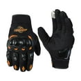 thumbnail image 1 of Shengyu Polyester Protective Bike Gloves With Adjustable Strap For Secure Fit • Firm Grip With Rough orange XL, 1 of 6