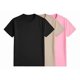 thumbnail image 1 of Pack 3 Playeras Deportivas Mujer Cuello Redondo,Black Khaki Pink,S, 1 of 7
