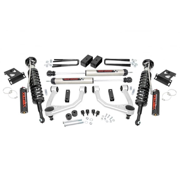 Rough Country 3.5" Vertex Lift Kit w/V2 Shocks for 2007-2021 Tundra 4WD - 76857