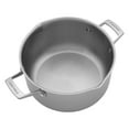 thumbnail image 3 of Henckels Clad H3 6-qt Stainless Steel Dutch Oven with Lid, 3 of 8