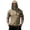 Light Brown, variant on Men's UPF 50+ Camo Sun Hoodie Quick Dry Sun Shirt, Long Sleeve Uv Protection Fishing Shirt for Fishing Hunting Hiking Camping Gray Xxl