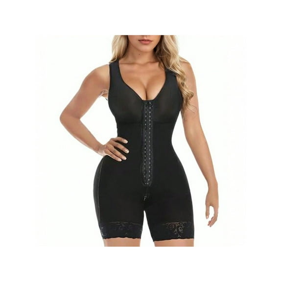 Fajas Colombianas Shapewear For Women Tummy Control Post Surgery Full Body Shaper Butt Lifter With Zipper Crotch Corset Tops For Women Fajas Colombianas Moldeadoras