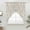 Off-White, variant on Spring Floral Swag Valances for Windows 2 Pack, Kitchen Window Curtains 36 Inch Length, Watercolor Flowers Leaves Tree Branches Beige Privacy Swag Curtains for Living Room/Bathroom 36"x36"