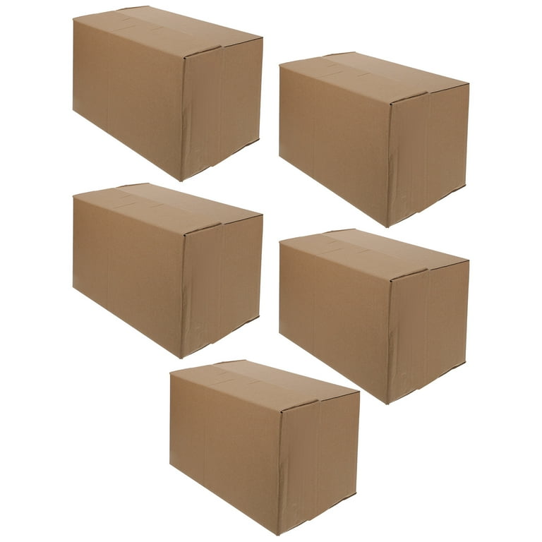 5 Pcs Practical Packaging Boxes Packing Boxes Moving Packing