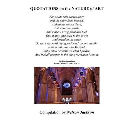 Quotations on the Nature of Art (Paperback)