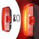 thumbnail image 3 of Luz trasera de bicicleta COB Indicador de señal de bicicleta de carretera recargable Advertencia de seguridad No inducción Sharpla Luces traseras de bicicleta, 3 of 8