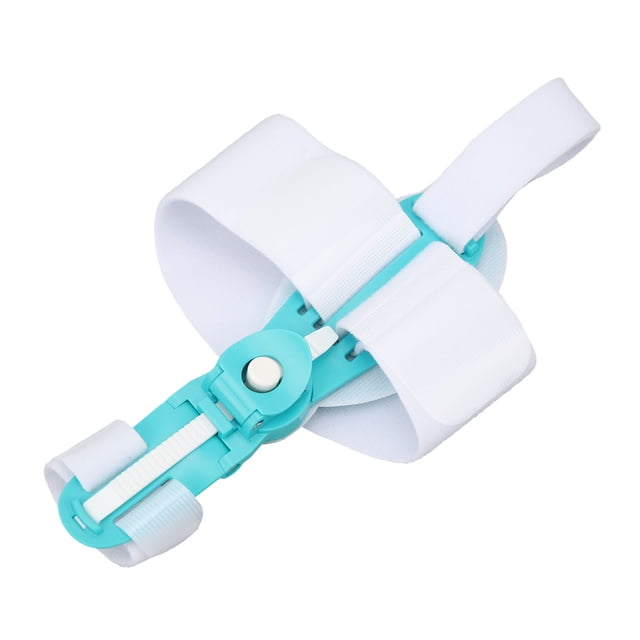 Whataatahia Férula ajustable para juanetes Corrector de hallux valgus Alisador ortopédico para juanetes Verde y blanco