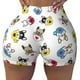 thumbnail image 2 of Fotbe French Bulldog With Coffee Cup Shorts Sin Costuras – Shorts Deportivos de Cintura Alta para Mujer, Elásticos para Gimnasio, Yoga, Running o Ciclismo-Small, 2 of 8