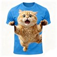 thumbnail image 4 of Letdown Unisex 3D All Over Print Short Sleeve T-Shirt-Realistic Graphic Crew Neck Tee,Funny Graphic Lover Novelty Casual Short Sleeve Shirt Gift Summer Clothes for Men Women, 4 of 4
