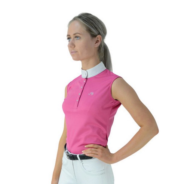 HyFASHION - Camisa sin mangas Sophia para competiciones para chica mujer (Rosa Frambuesa)