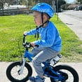 thumbnail image 6 of Royalbaby Freestyle 12" Kids Bicycle for Boys Girls, Ages 3-4 Years, Green, 6 of 12