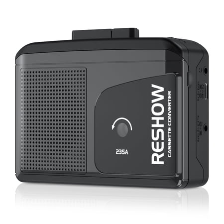 Reshow Walkman Cassette Player Portable Recorder Audio Cassette to Digital Converter Noise Reduction