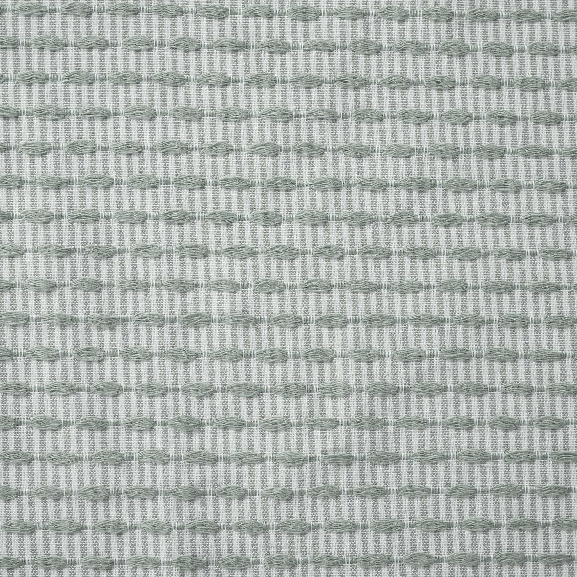 Better Homes & Gardens Green/White Pinstripe Fabric Shower Curtain, 72" x 72"