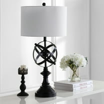 SAFAVIEH Alona Floral 27.5 in. H Table Lamp, Blue/White, Set of 2