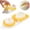 Yellow, variant on Multipurpose Egg Wedger Slicer for Fruit Mushroom Soft Food Cutter