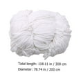 thumbnail image 2 of SEWCHICS 1Pc Creative White Football Net Lightweight Easy Carry for Soccer Goal and Backyard Training, 2 of 8