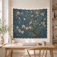 thumbnail image 5 of Floral Garden Sprawling with Branch Flowering Tree Likely, Mystical Fantasy for Space Lovers, Galaxy Room Decor, Mother'S Day Gift, Tapestry Wall Hanging for Bedroom and Dorm, 5 of 7