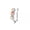 3, variant on Silver Sparkling Zirconia Nose Clip Copper Nose Ring No Piercing Fashion Jewelry-4