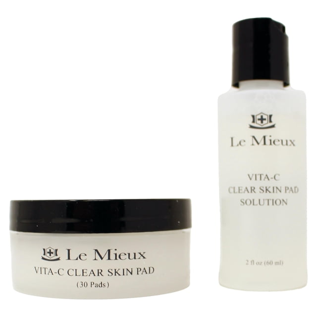 Almohadillas exfoliantes faciales Le Mieux Vita-C Clear Skin 30 almohadillas