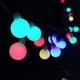 thumbnail image 4 of Cadena de luces LED solares (1 pieza, 20 cuentas de lámpara) JM, 4 of 5